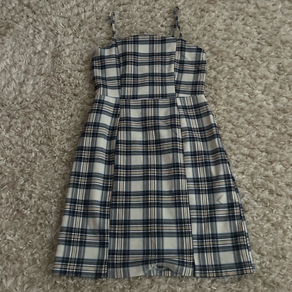 Originality Plaid Dress